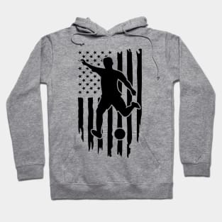 American Flag Soccer Shirt Hoodie